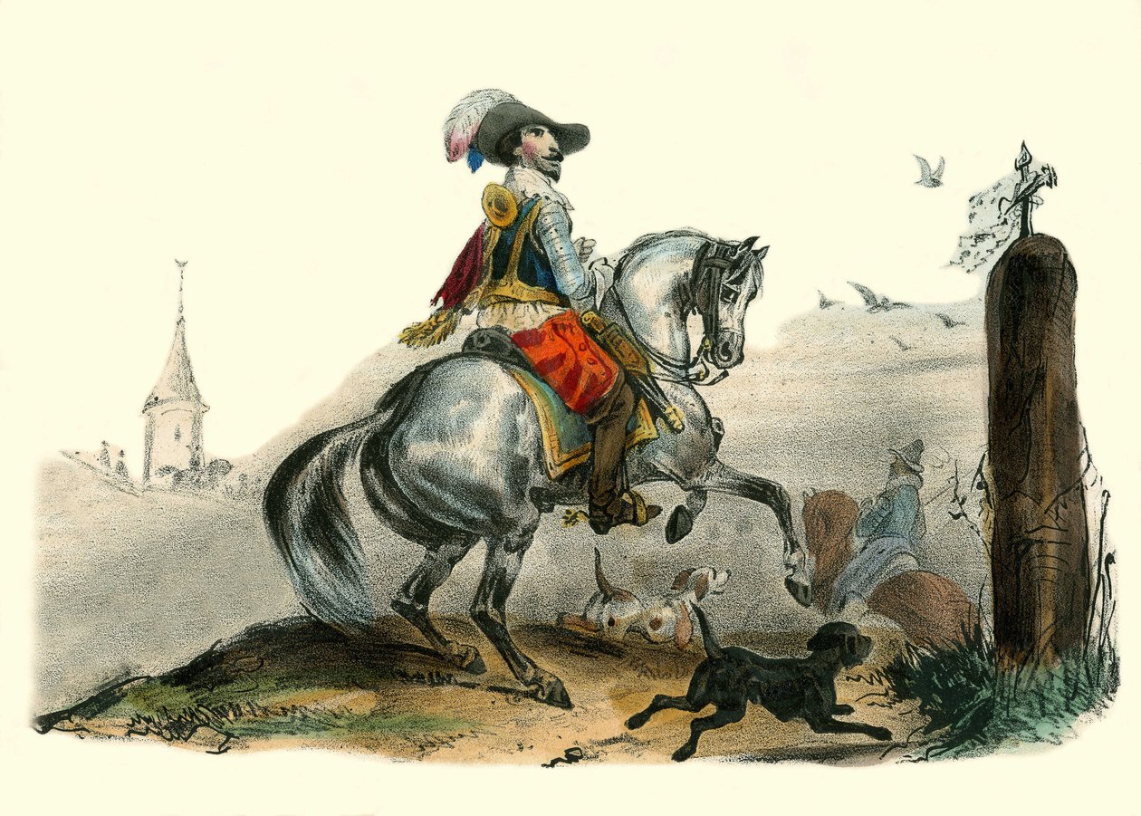 Der Viscount von Sommiere, Languedoc-Gentleman und Landherr. In 