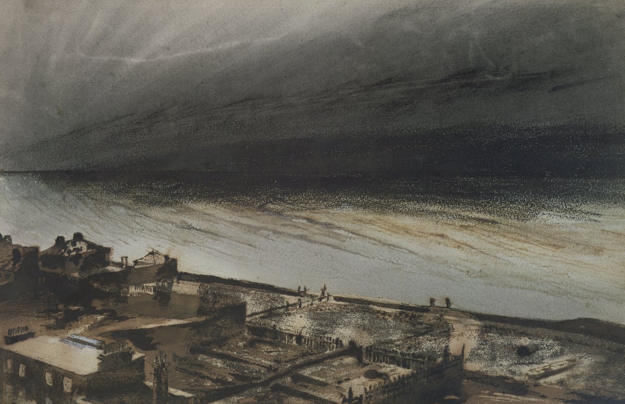 Marine-Terrasse, Jersey, 1855 von Victor Hugo
