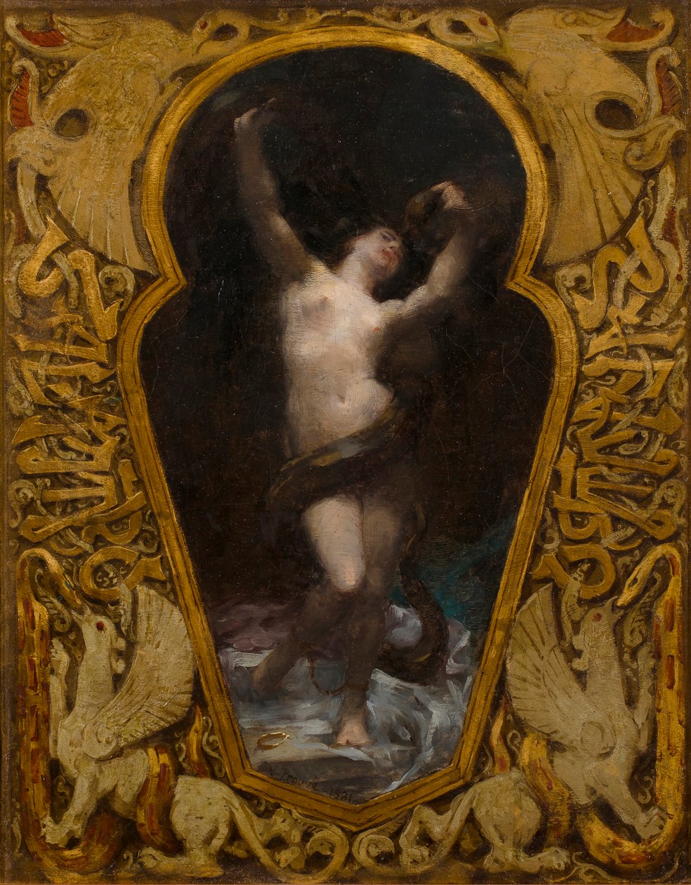 Salammbô, ca. 1881 von Victor Prouvé