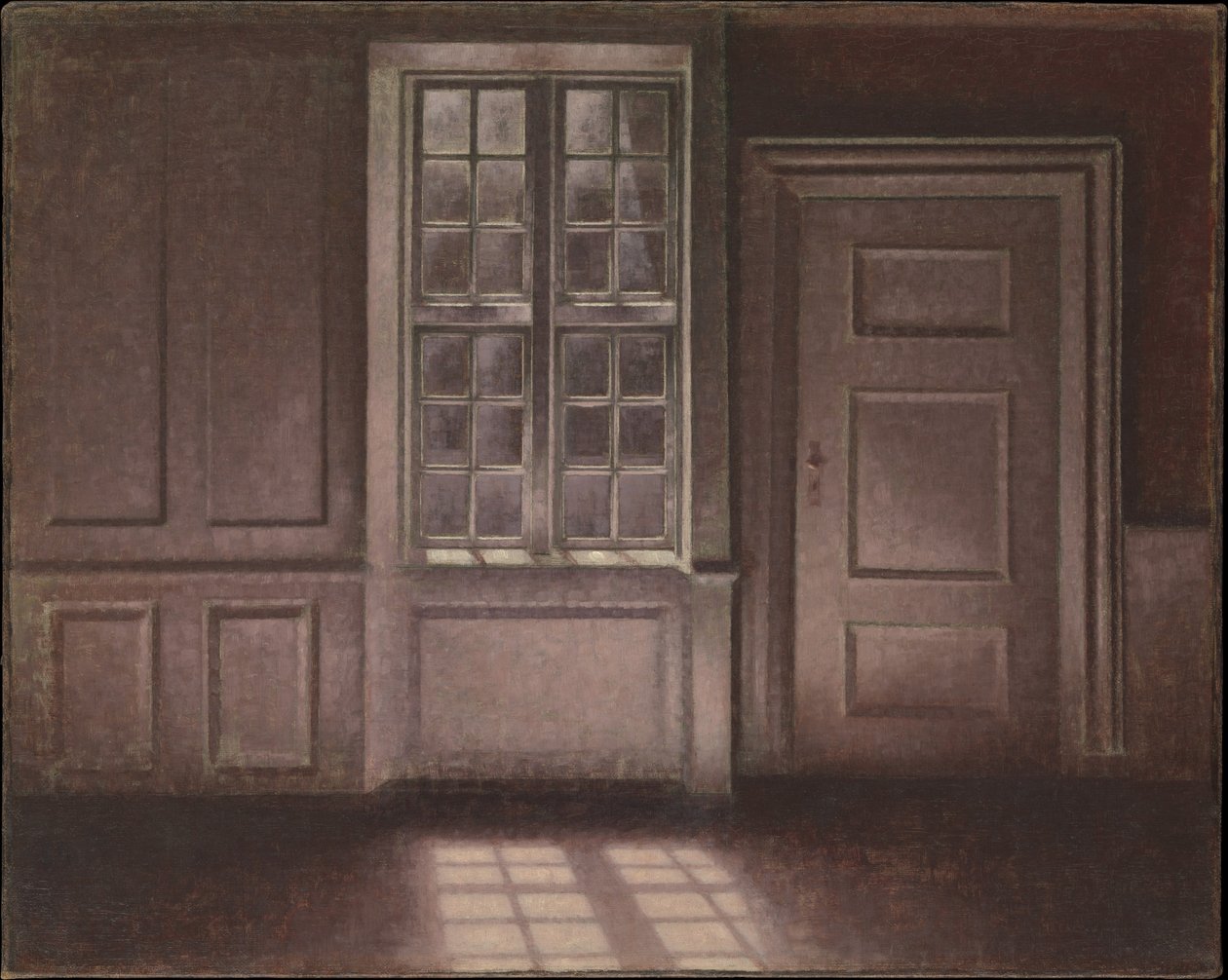 Mondlicht, Strandgade 30 von Vilhelm Hammershøi