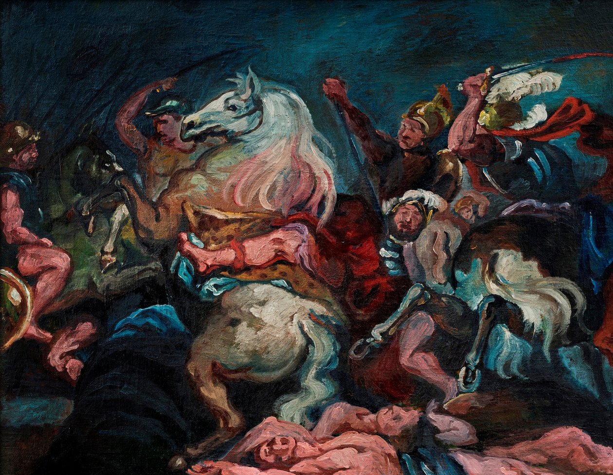 Der Tod von Decius Mus, ca. 1920 von Vilhelm Lundstrom