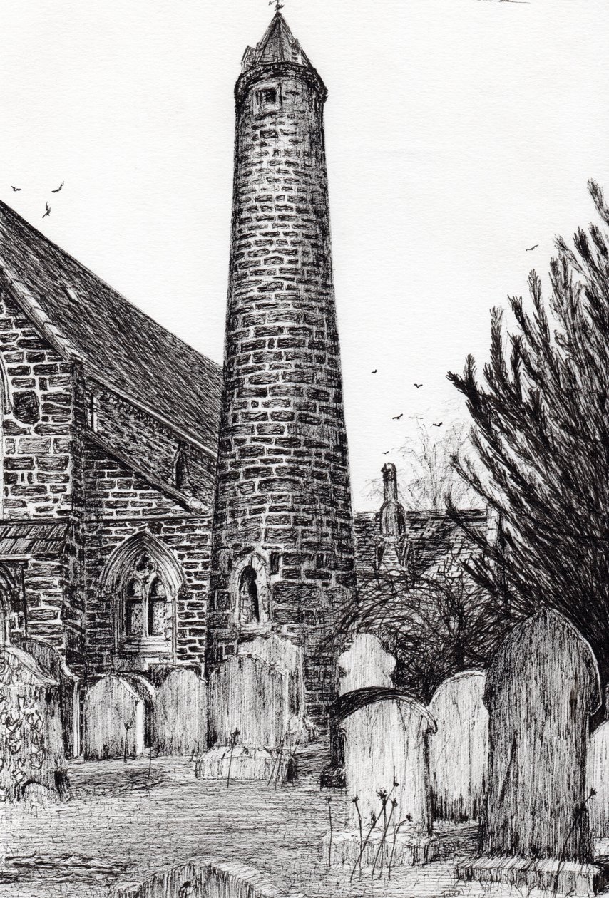 Brechin Rundturm Schottland, 2007 von Vincent Alexander Booth