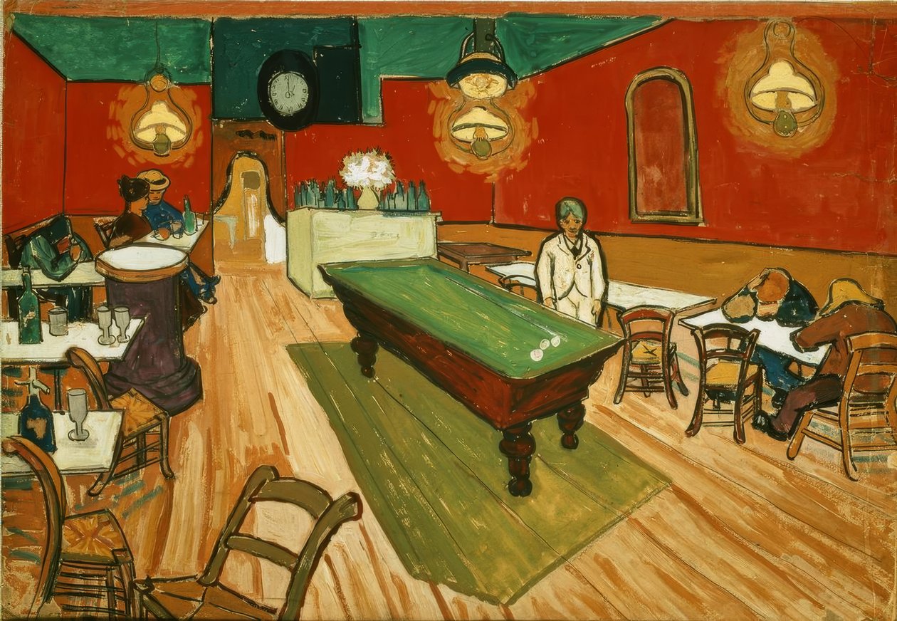 Das Nachtcafé in Arles von Vincent van Gogh