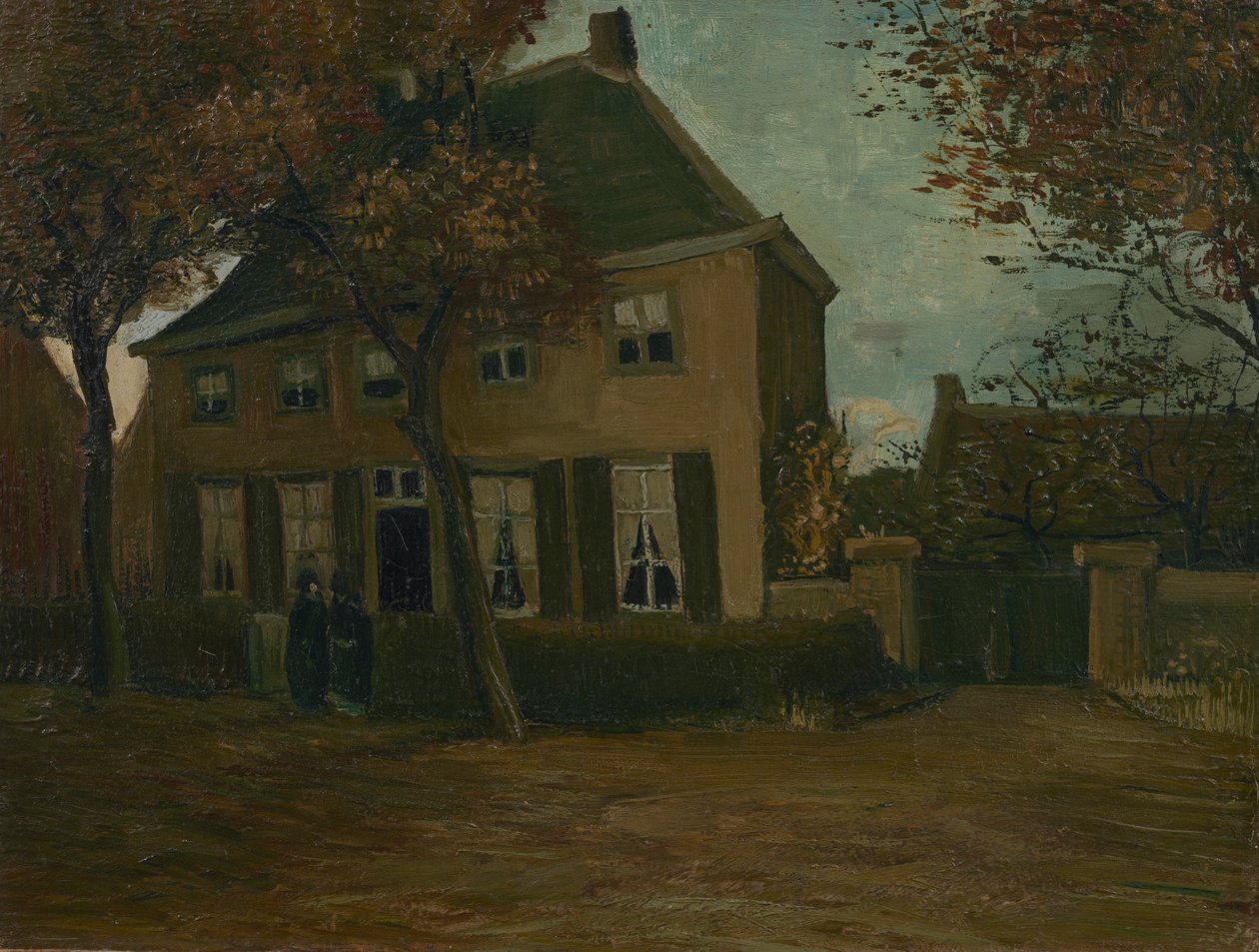 Das Pfarrhaus in Nuenen von Vincent van Gogh