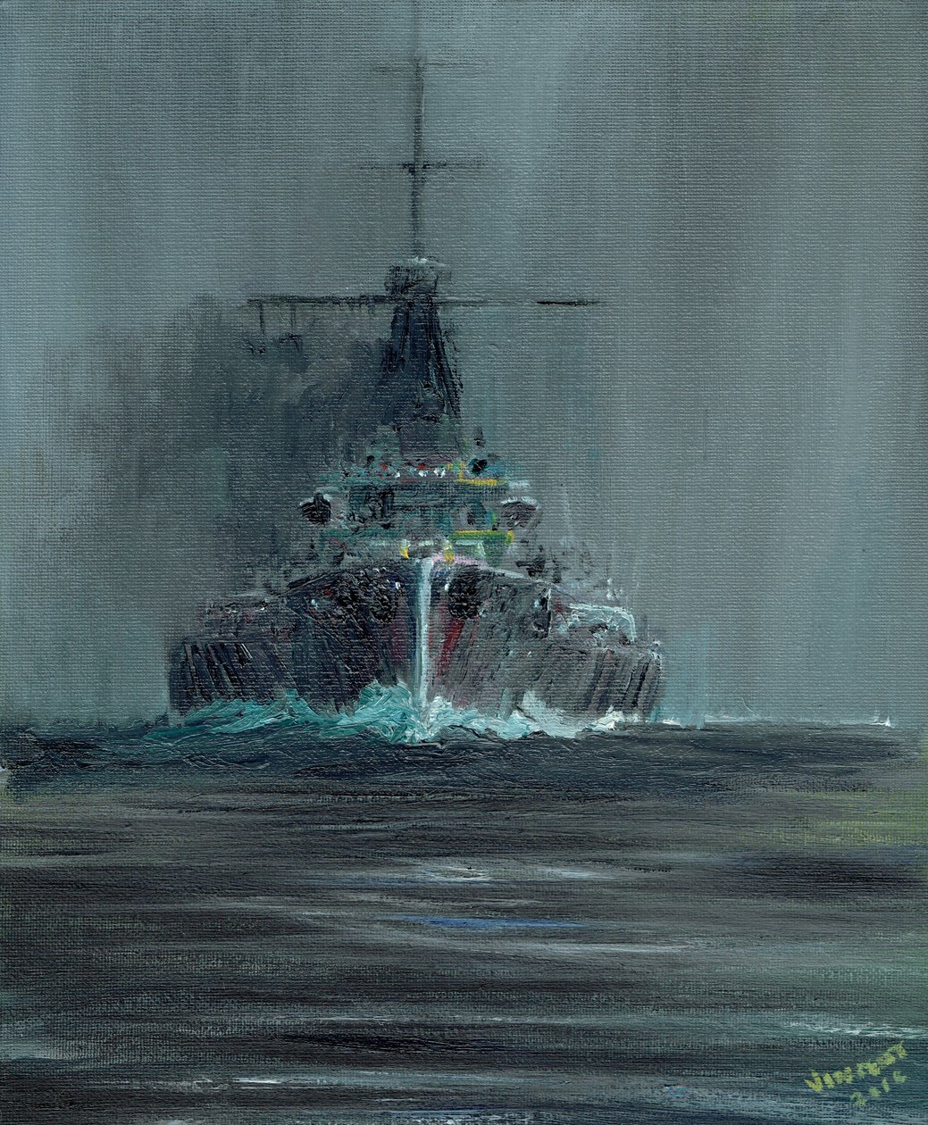 Dreadnought 1907, 2016 von Vincent Alexander Booth