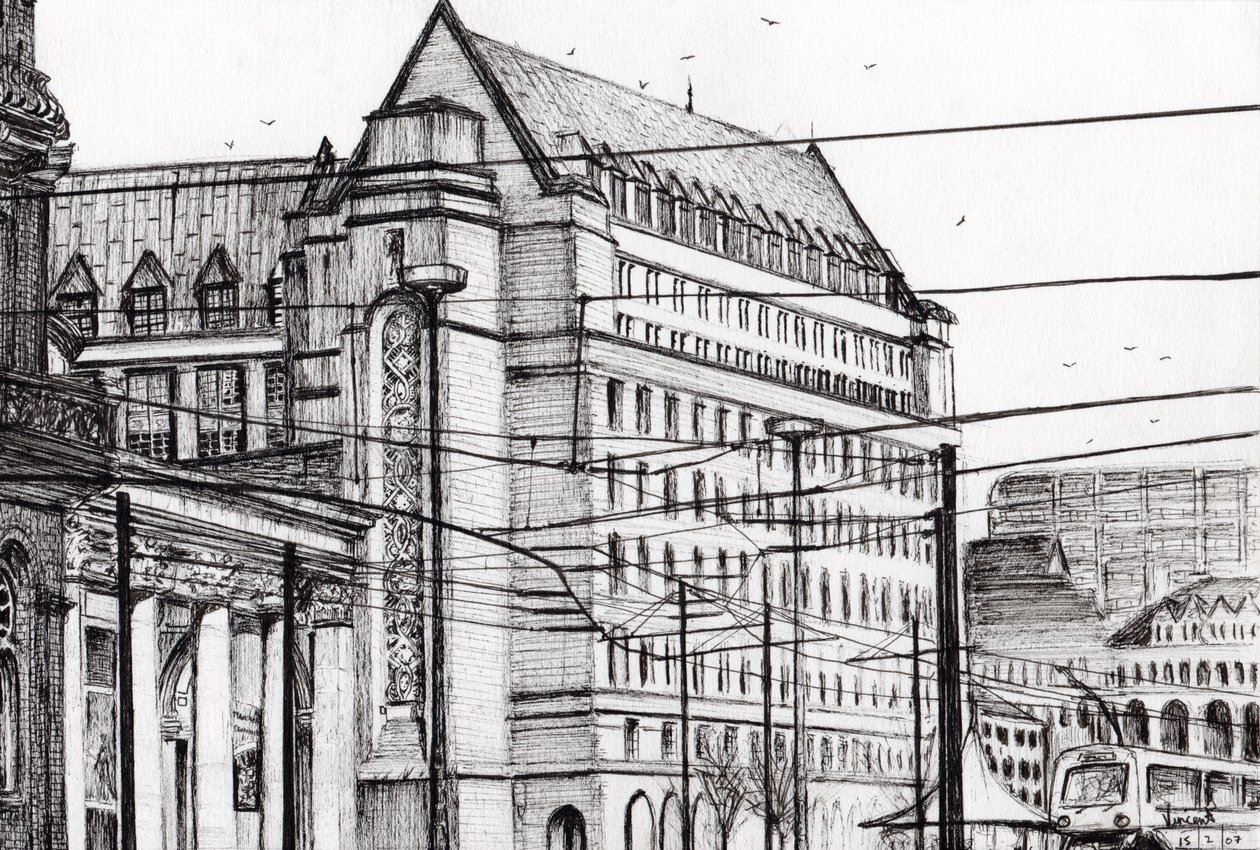 Rathaus Manchester, 2007 von Vincent Alexander Booth