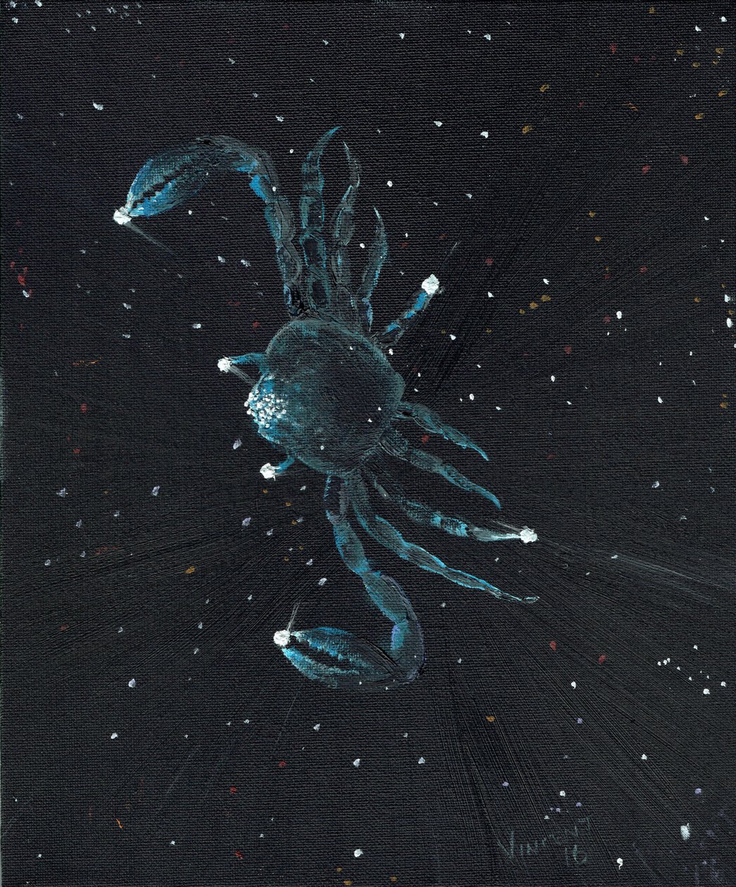 Sternzeichen Krebs, 2016 von Vincent Alexander Booth