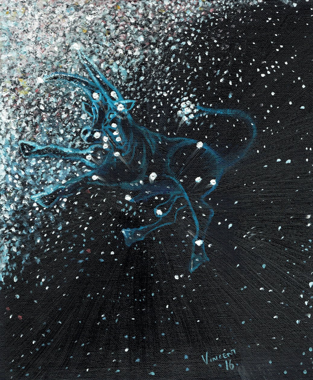 Sternzeichen Stier, 2016 von Vincent Alexander Booth