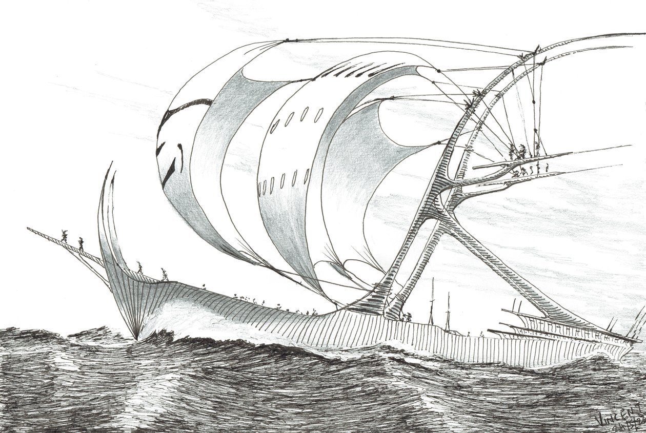 Sturm Schöpfer Kap Fear, 2023 von Vincent Alexander Booth