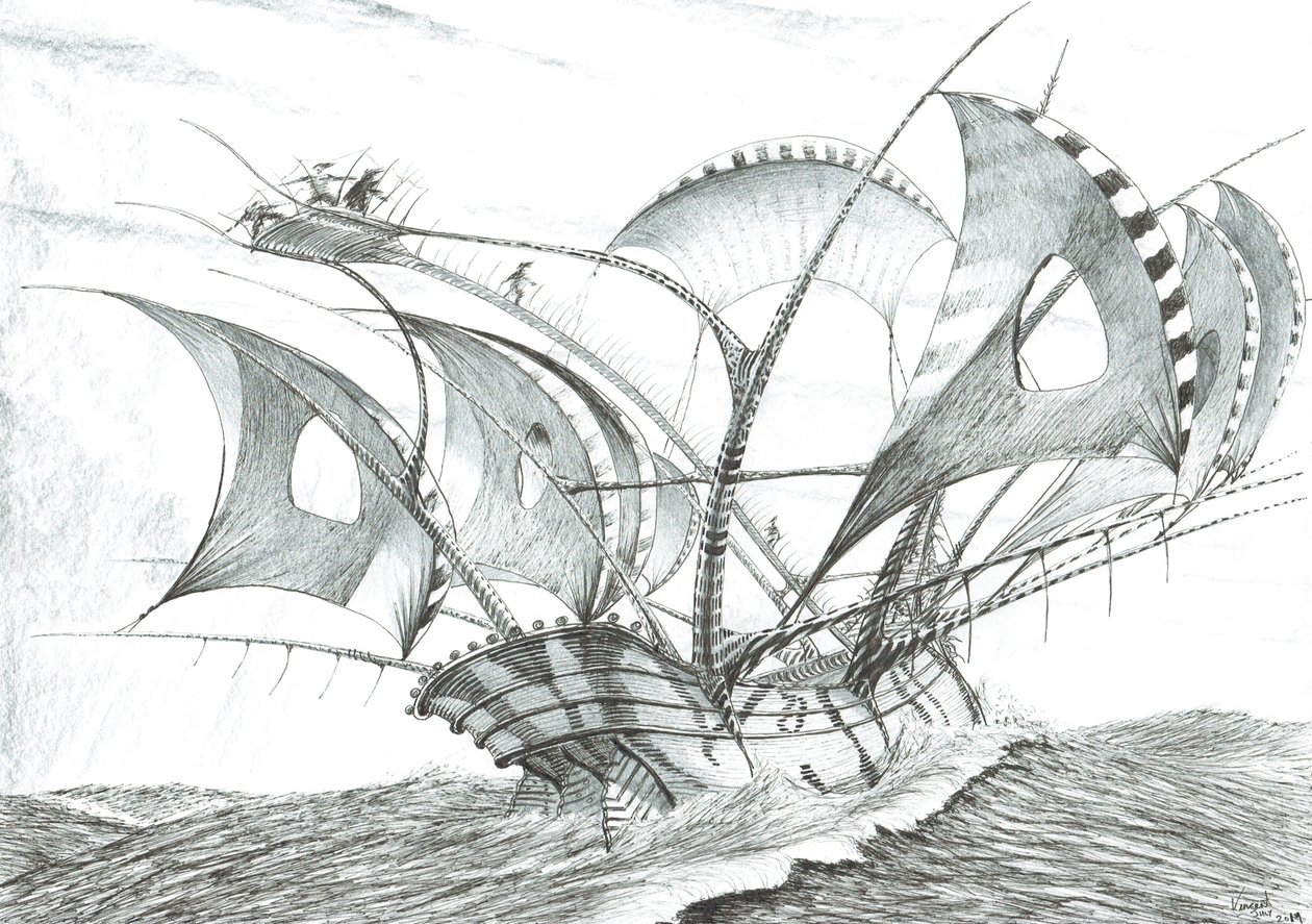 Sturmerschaffer Ceram-See von Vincent Alexander Booth
