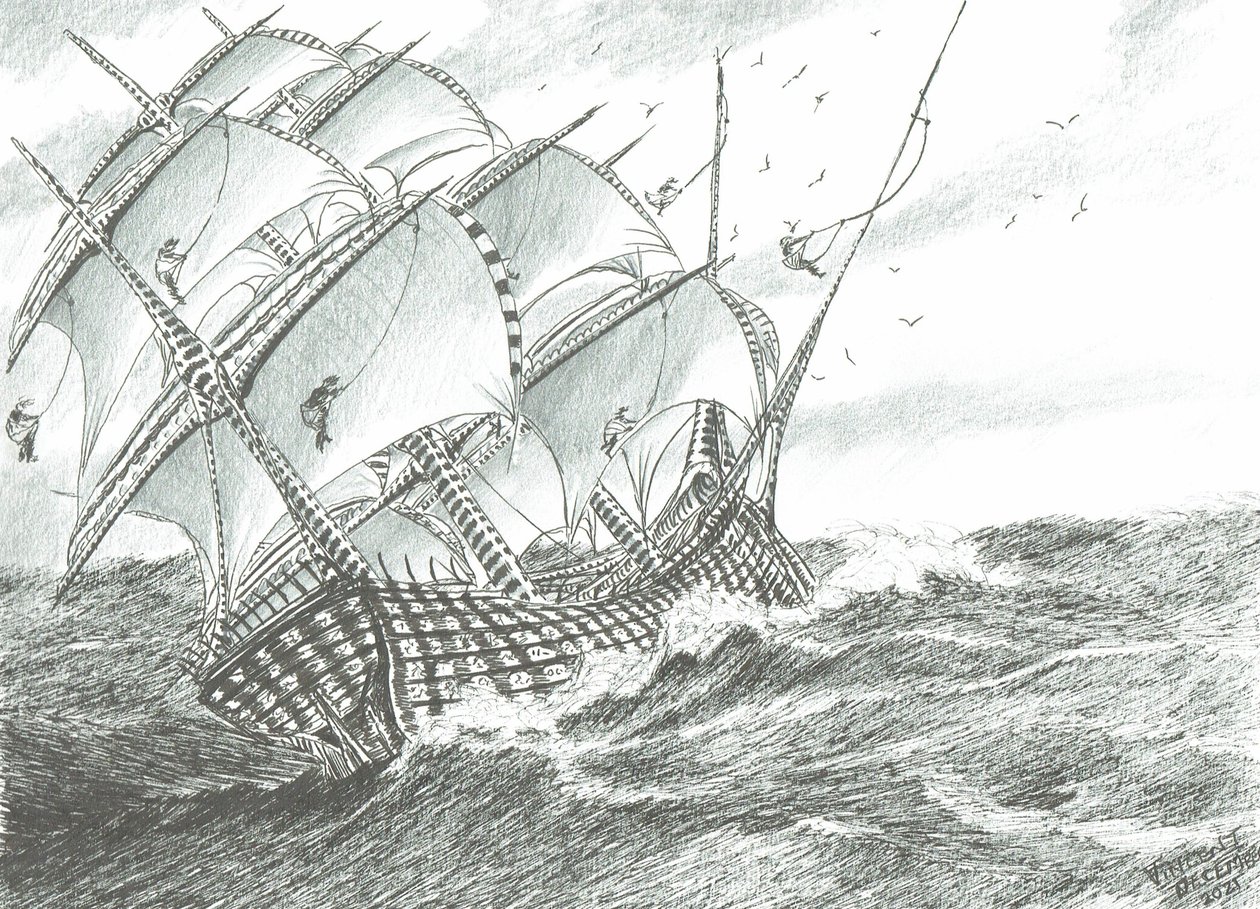 Sturmerschaffer Großer Salzsee, 2021 von Vincent Alexander Booth