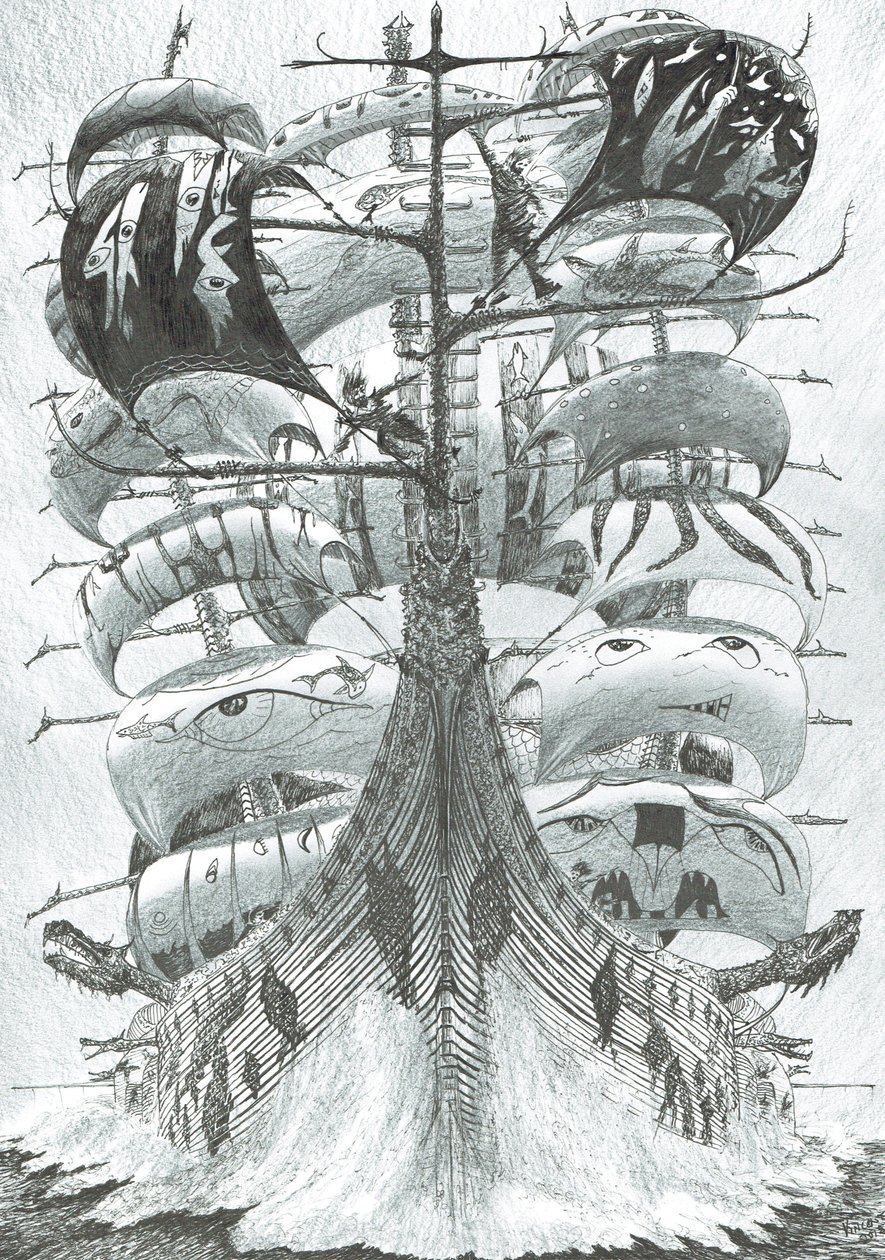 Sturmerschaffer Cortez-See, 2018 von Vincent Alexander Booth
