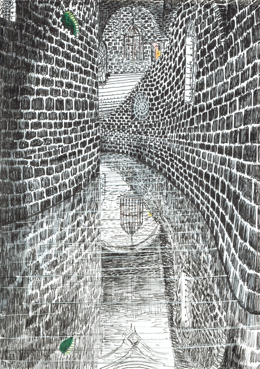 Seite 35, Das Schloss im Wald von Findhorn, 2006 von Vincent Alexander Booth
