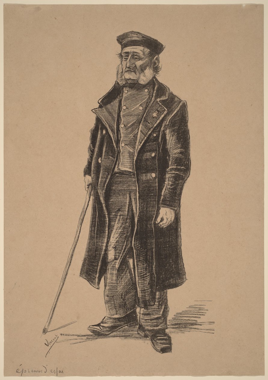 Waisenmann, stehend von Vincent van Gogh