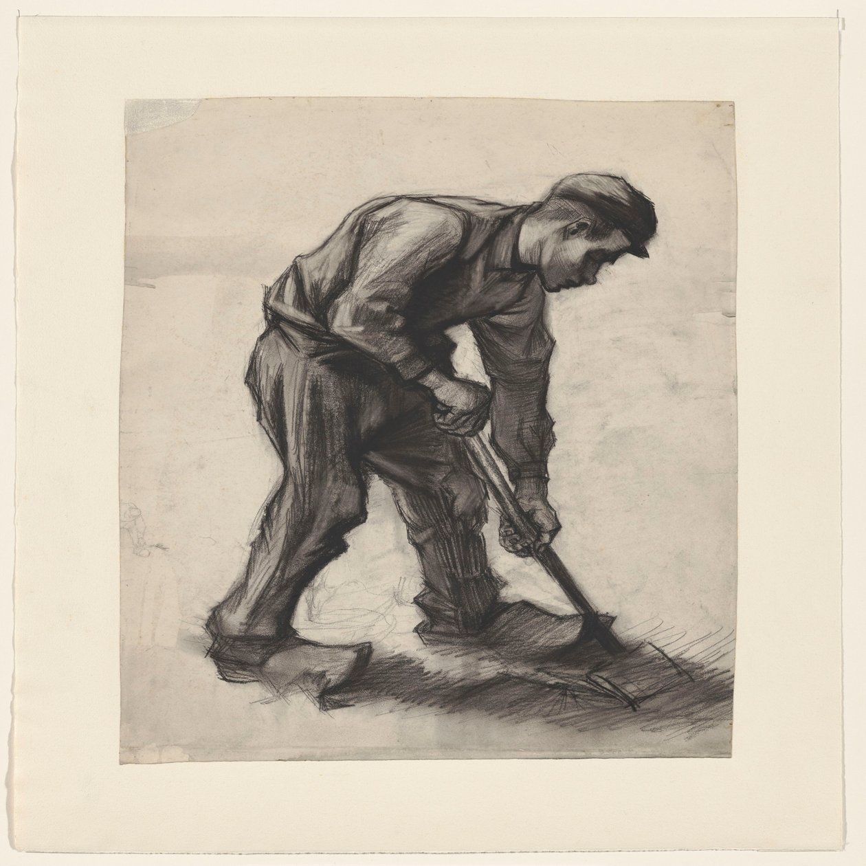 Bauer beim Graben von Vincent van Gogh