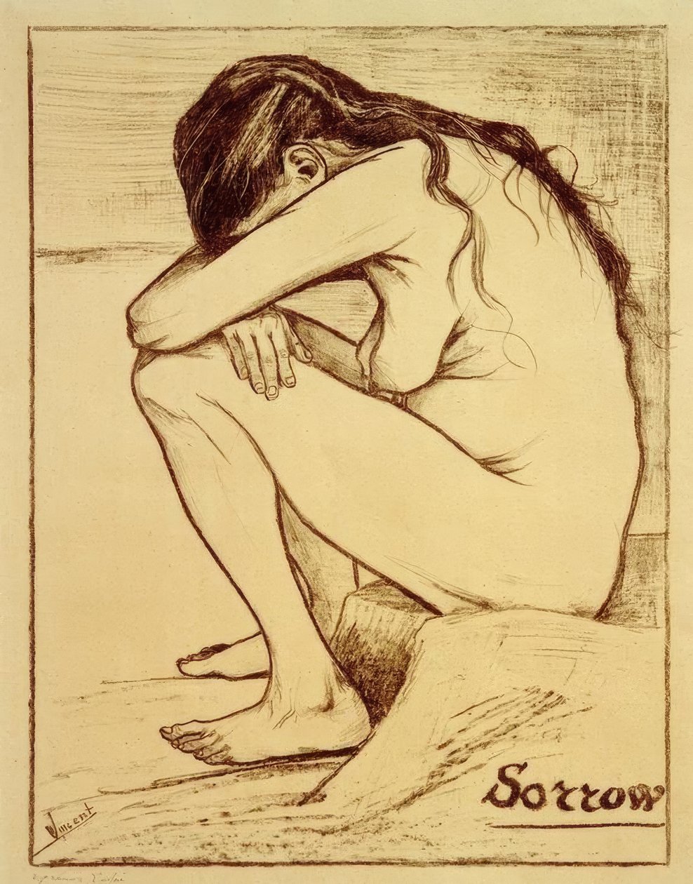 Sorrow von Vincent van Gogh
