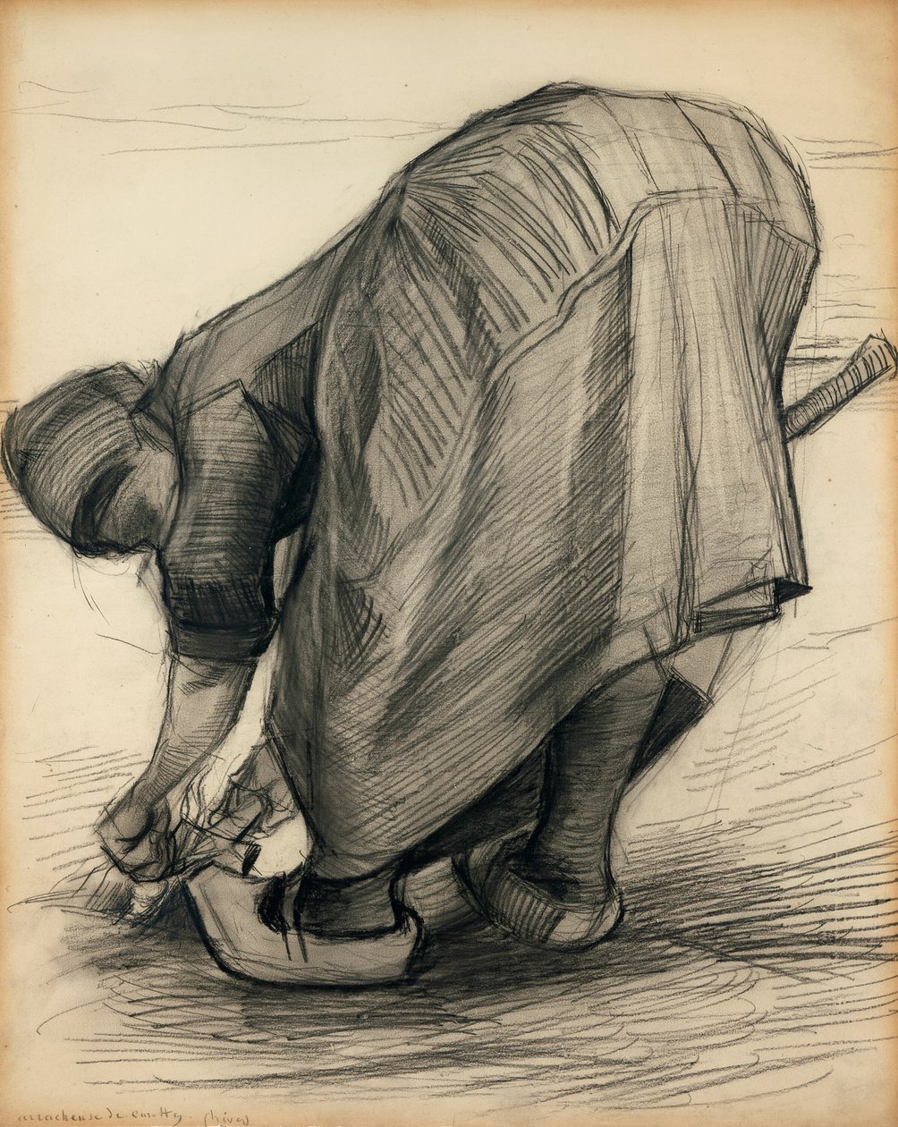 Der Karottenzieher von Vincent van Gogh