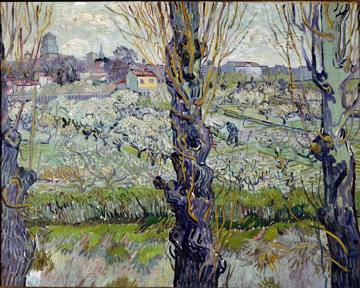 Ansicht von Arles von Vincent van Gogh