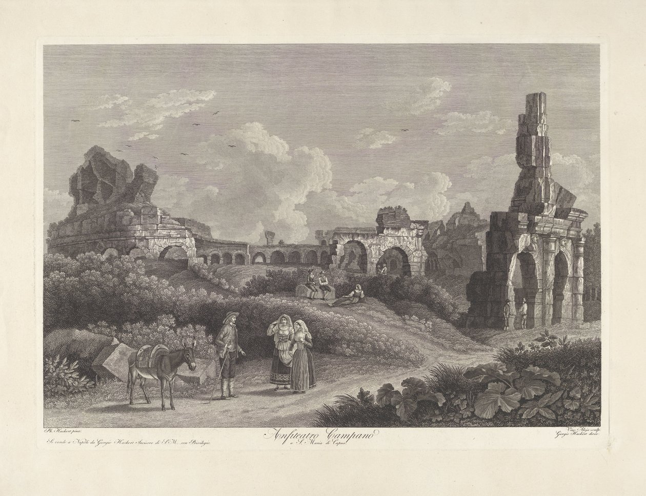 Amphitheater von Capua von Vincenzo Alloja