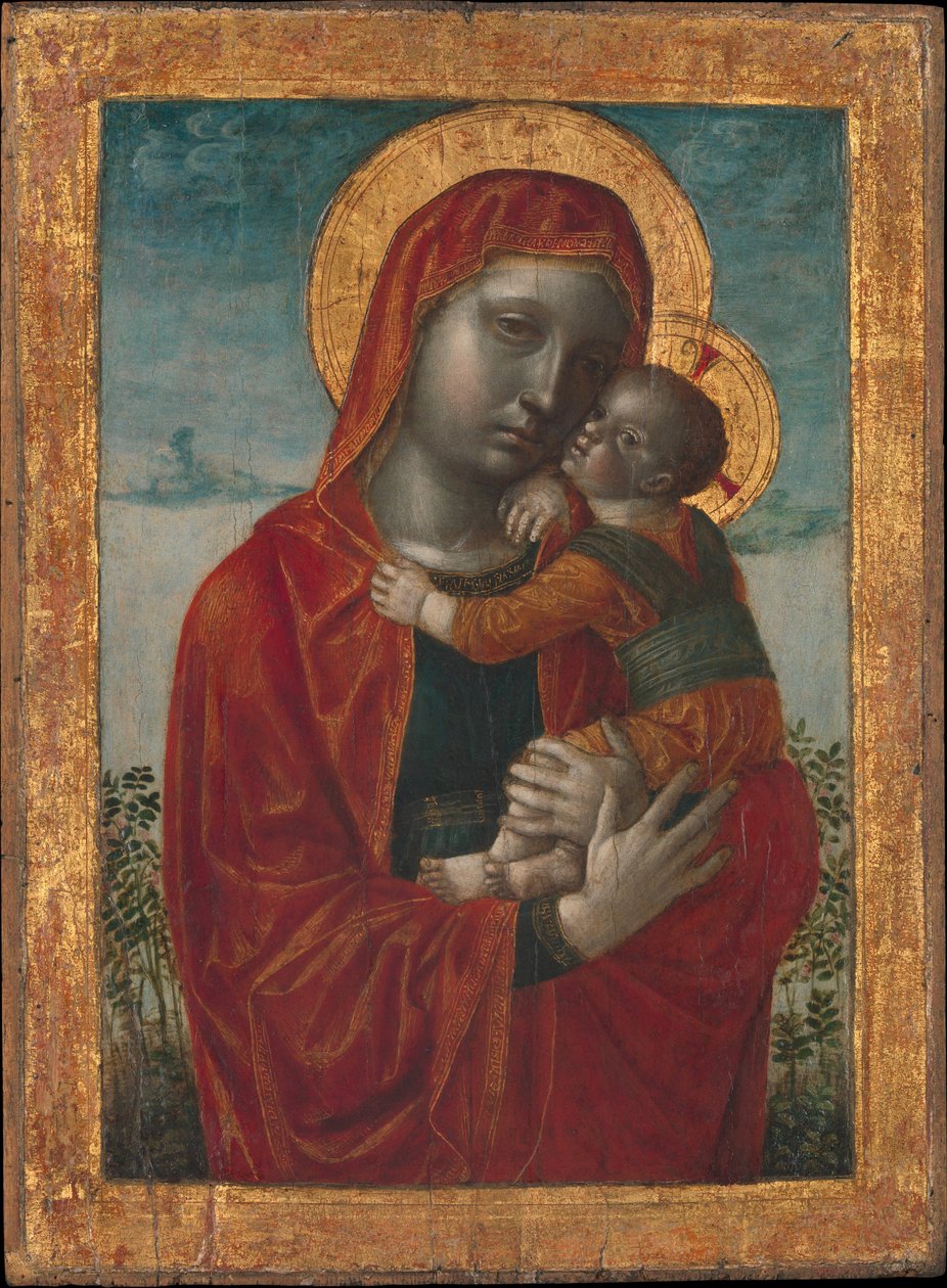 Madonna und Kind, ca. 1480 von Vincenzo Foppa