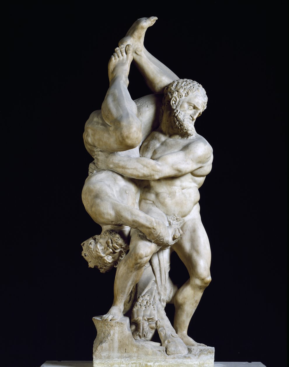 Herkules und Diomedes - Die Ringer von Vincenzo di Raffaello de Rossi
