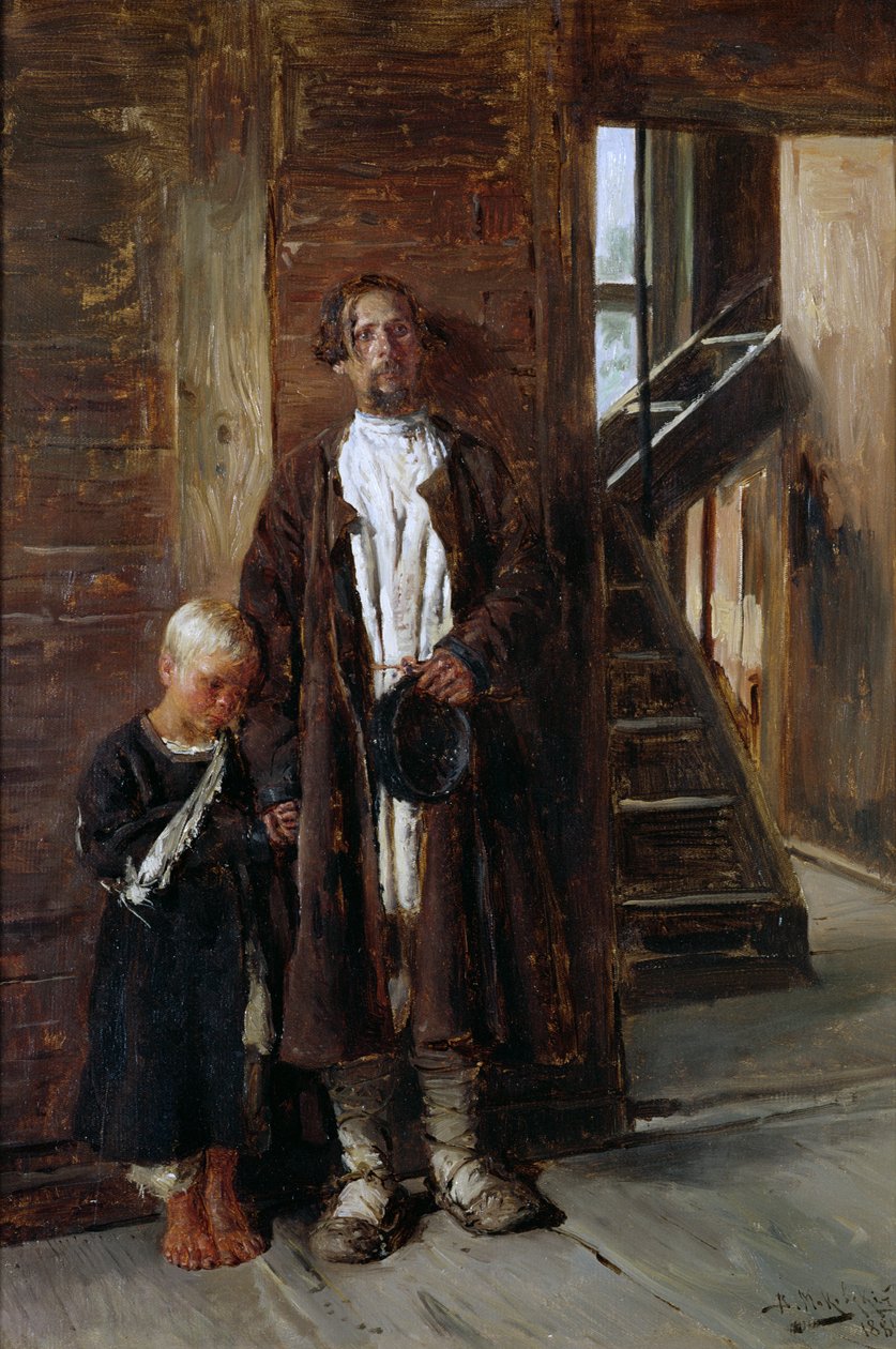 Auf der Suche nach Medizin, 1884 von Vladimir Egorovic Makovsky