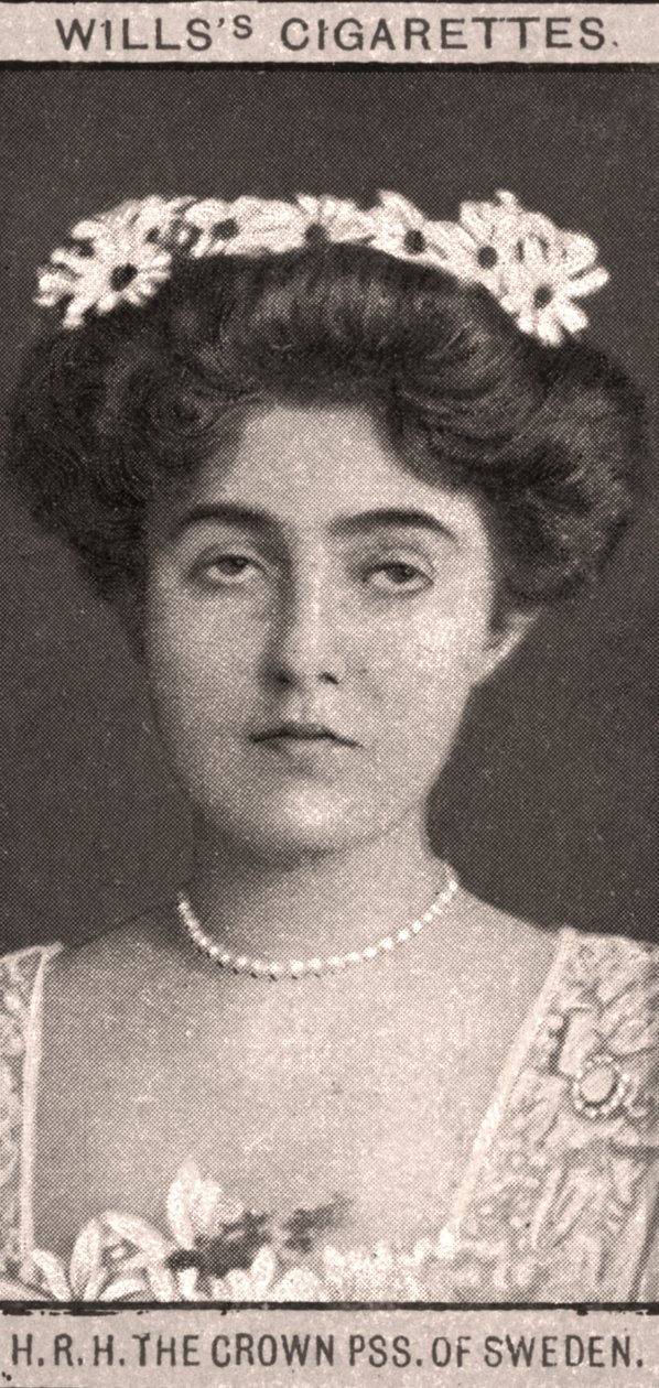 S.K.H. Die Kronprinzessin von Schweden, 1908 von WD and HO Wills