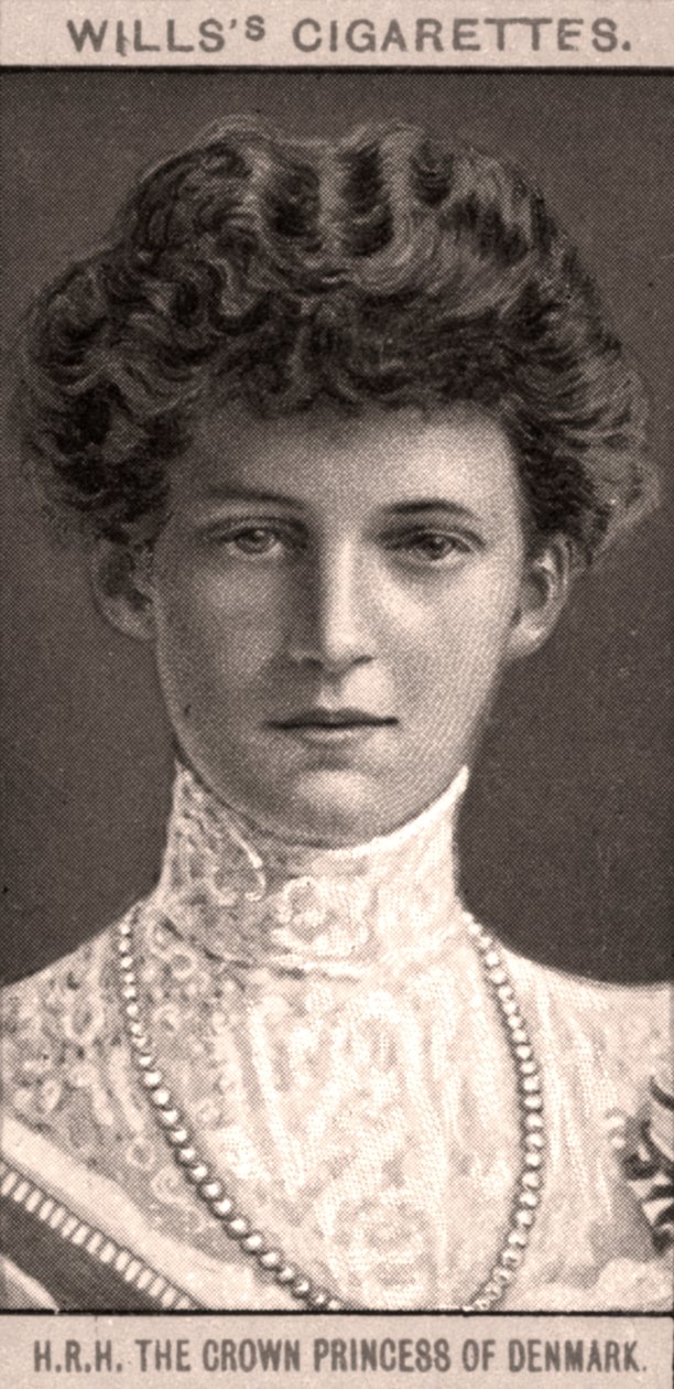 H.R.H Die Kronprinzessin von Dänemark von WD and HO Wills