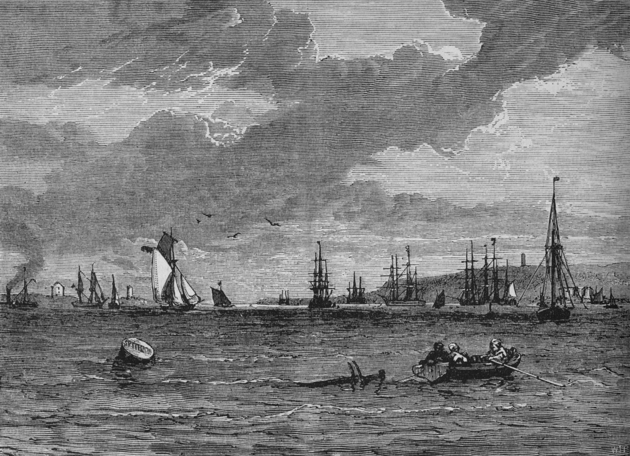 Spithead von W.P.: Hochwertigste Kunstreproduktion