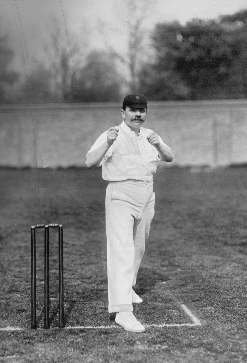Johnny Briggs, Lancashire und England Cricketspieler, ca. 1899 von William Albert Rouch