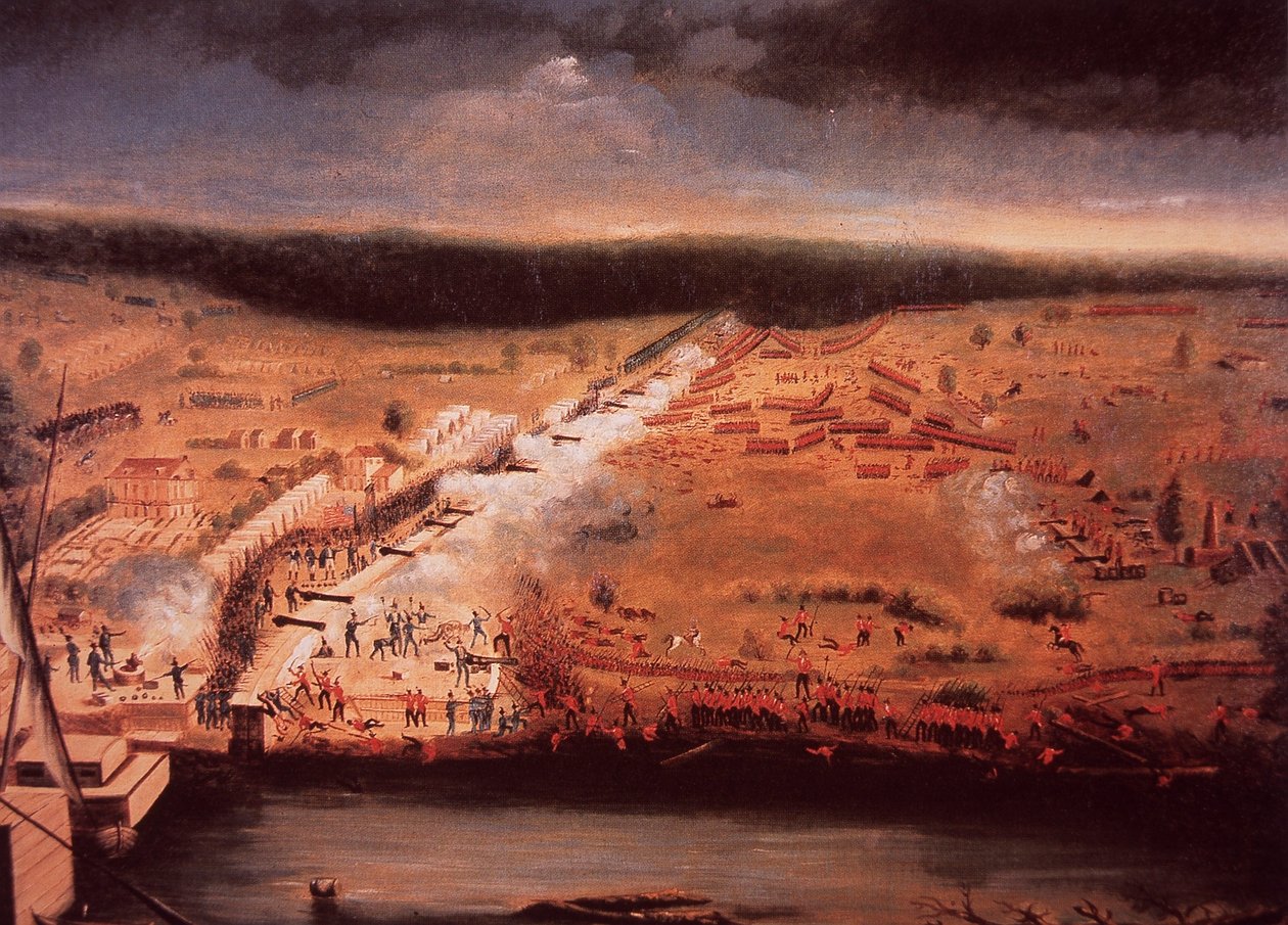 Die Schlacht von New Orleans von John Ward Dunsmore