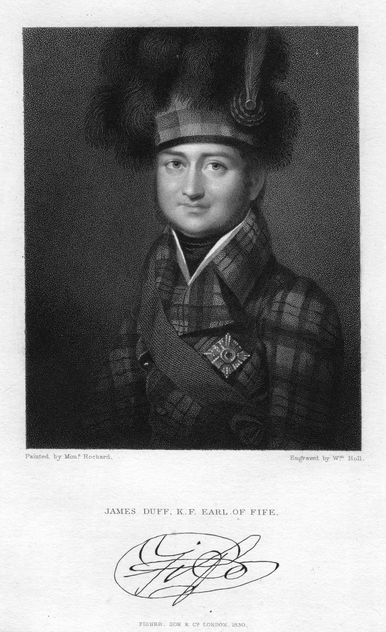 James Duff 1729-1809, 2. Earl of Fife, 1830 von W. Holl