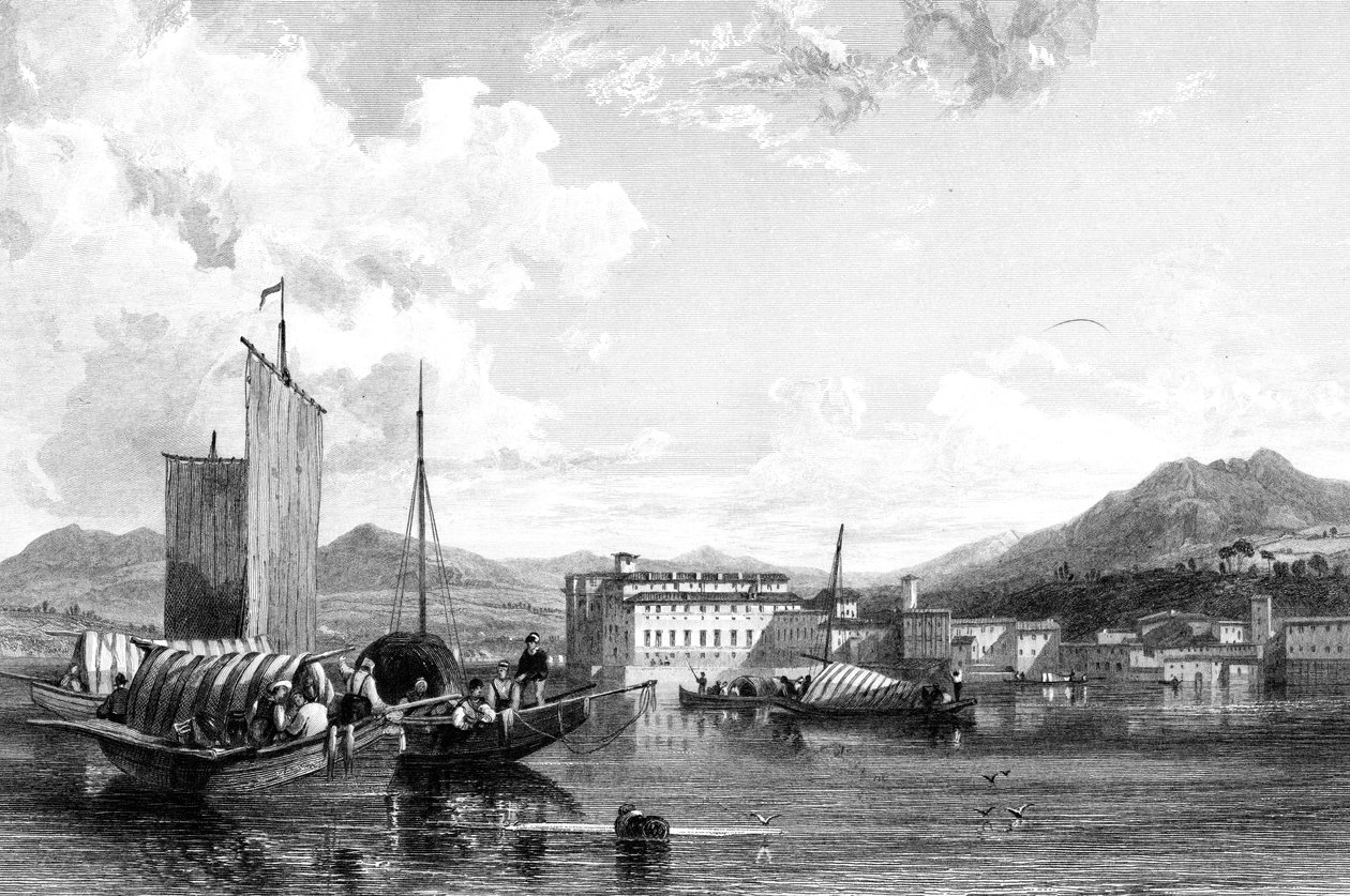 Isola Bella, Lago Maggiore, Italien von W. Miller