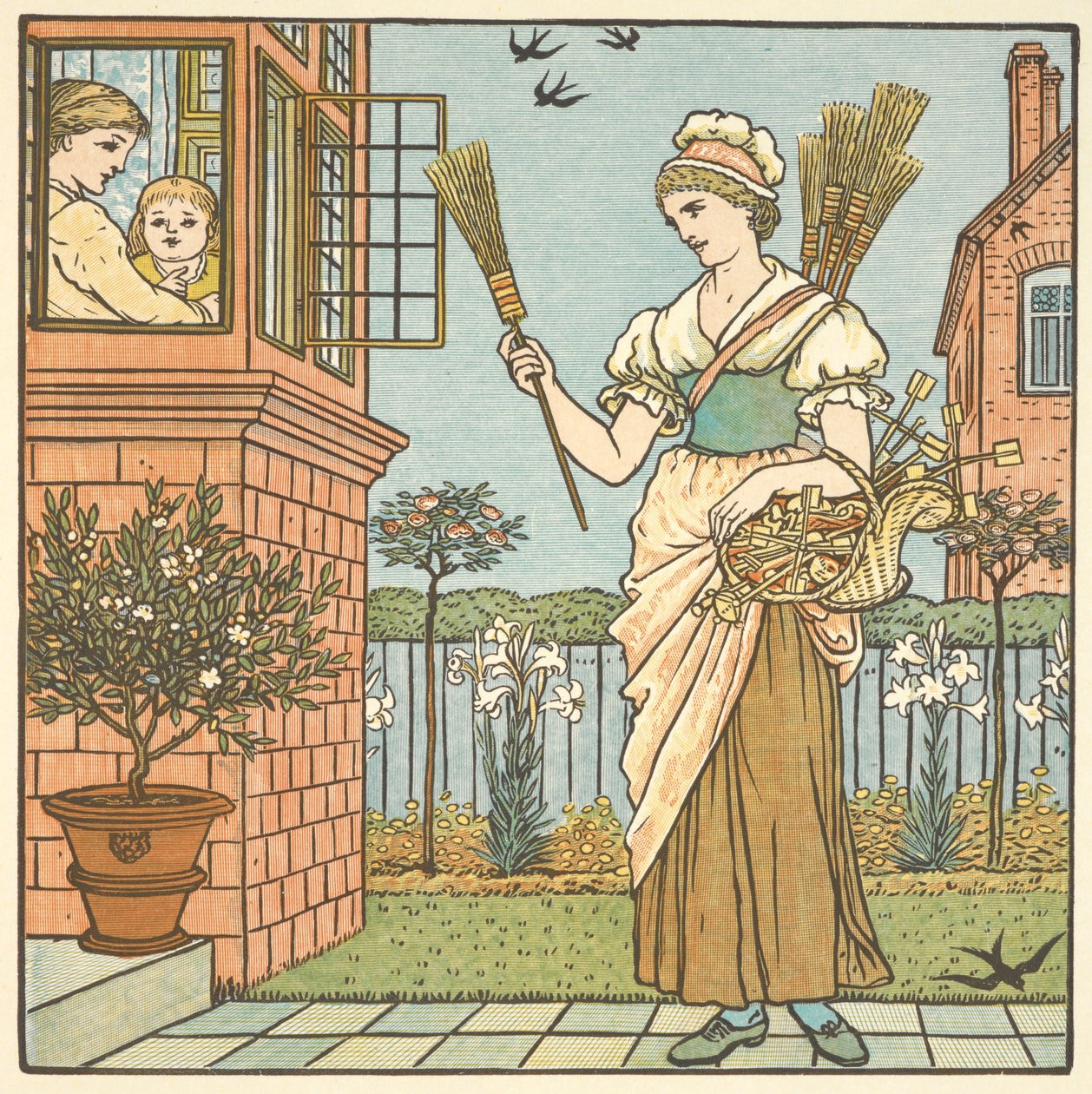 Farbige Illustration für 