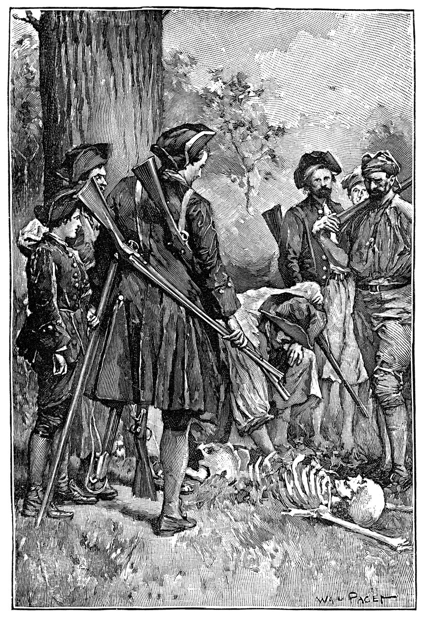 Illustration von Walter Paget (1863-1935) für den Roman 