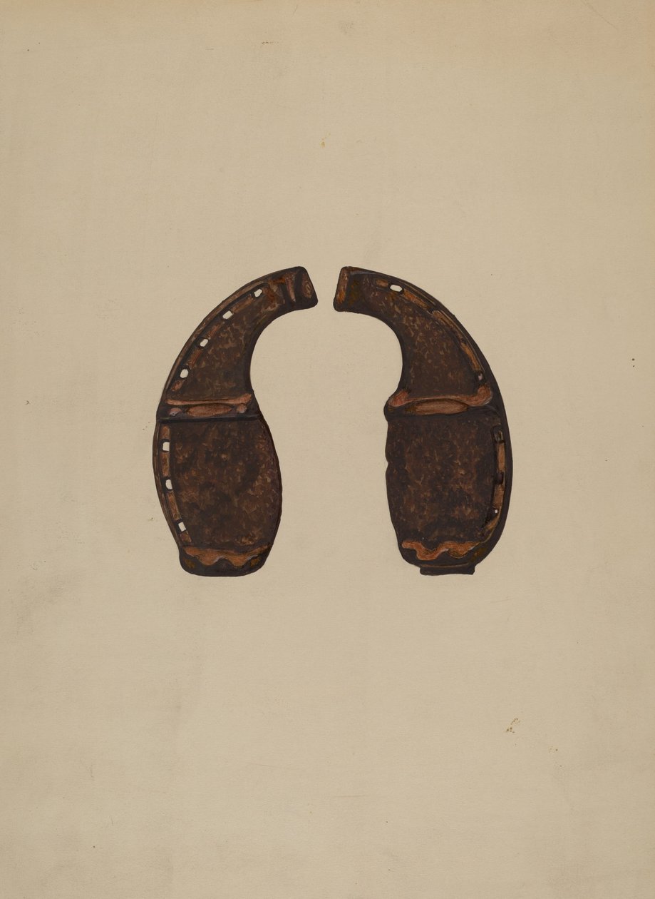 Ochsenhufeisen, ca. 1936 von Walter Praefke