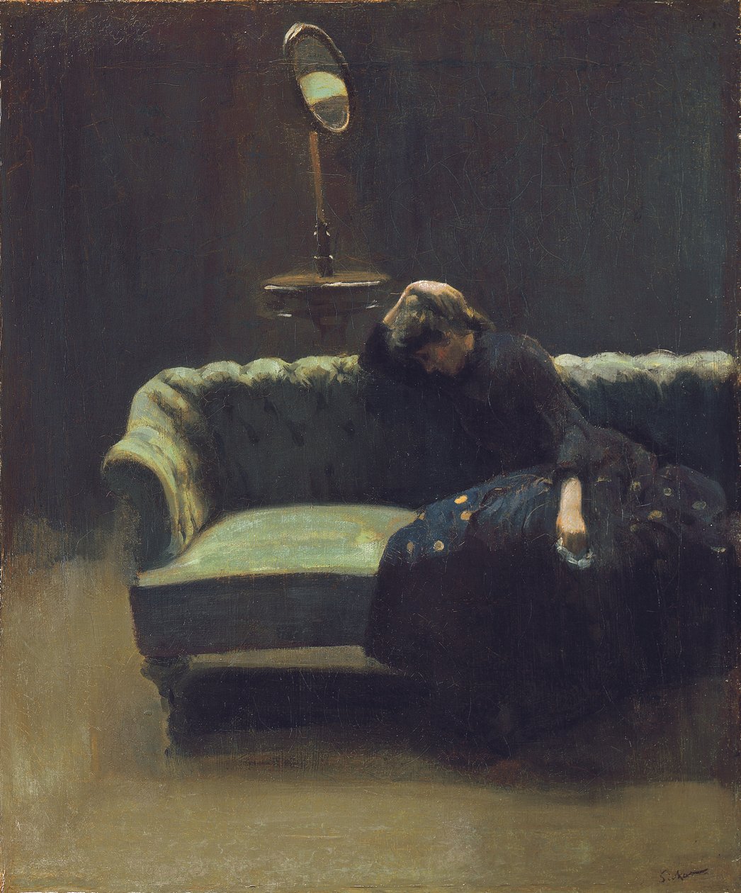 Der Regisseur oder Probe: Das Ende des Akts von Walter Richard Sickert