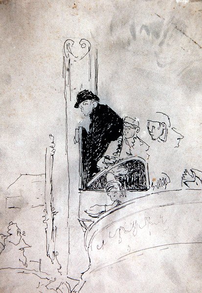 Die Galerie des Old Bedford, um 1895-1900 von Walter Richard Sickert