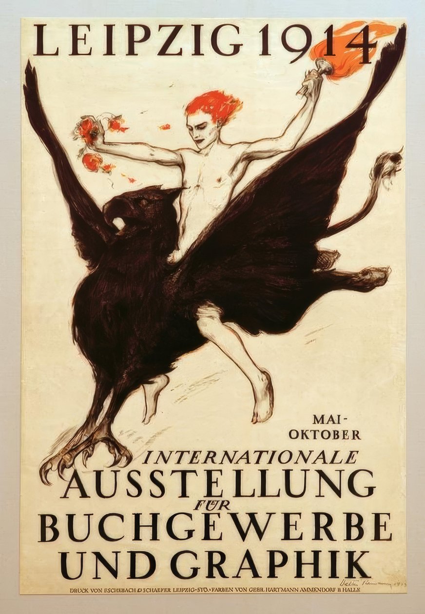 Leipzig 1914, Internationale Ausstellung für Buchgewerbe und Graphik von Walter Tiemann