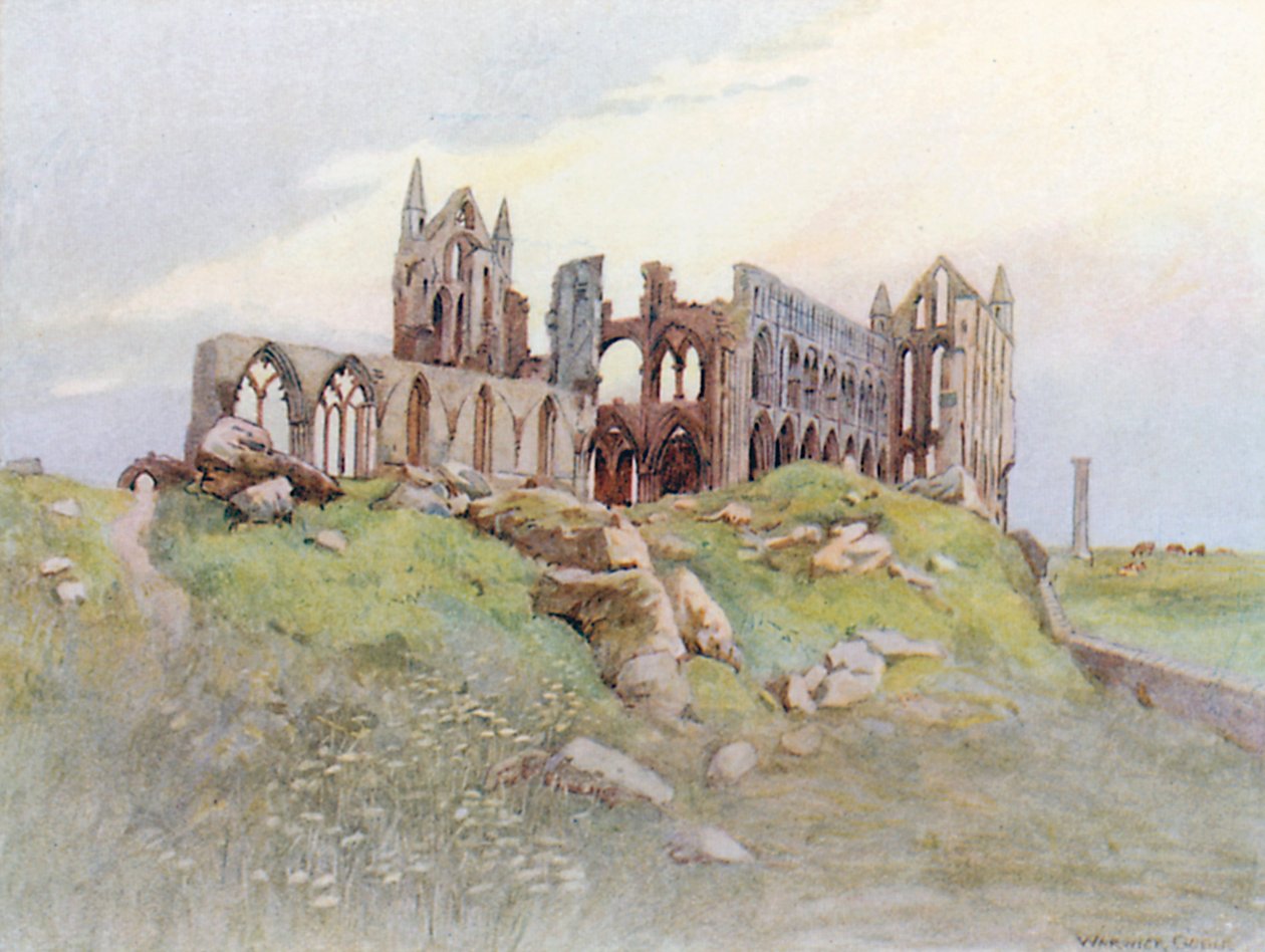 Whitby Abbey von Südwesten von Warwick (after) Goble