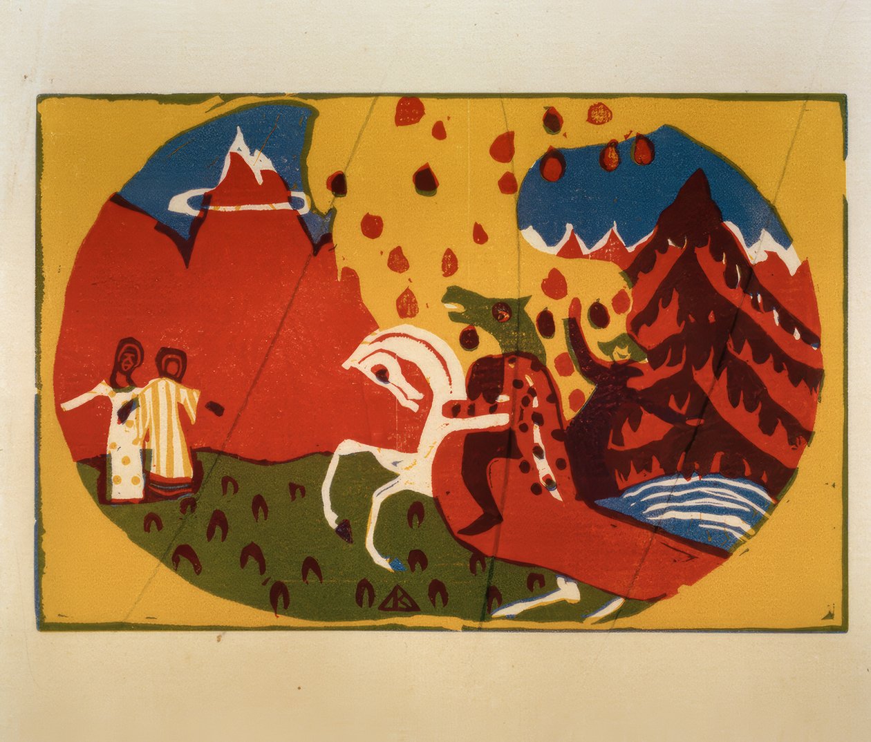 Berge von Wassily Kandinsky