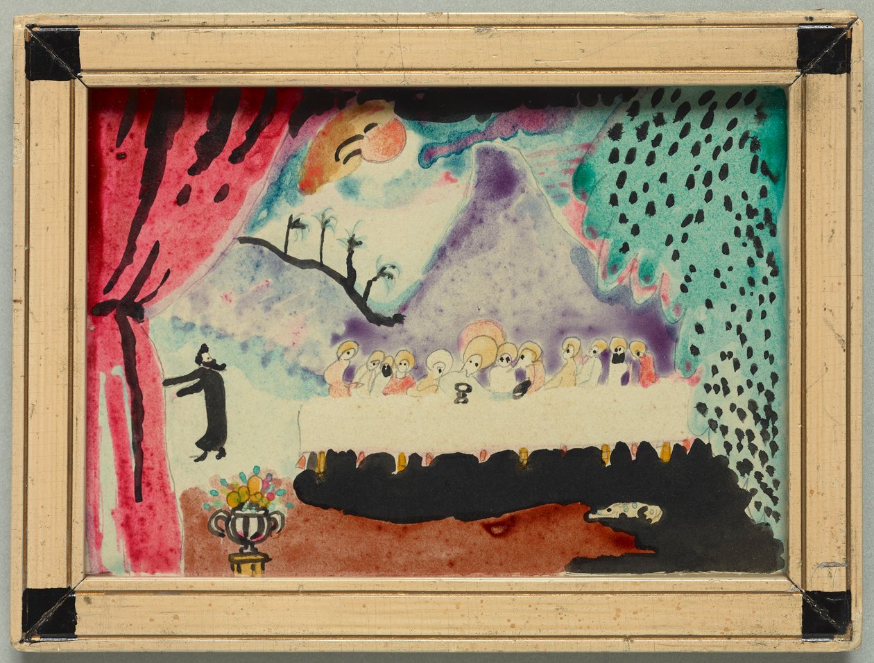 Abendmahl von Wassily Kandinsky