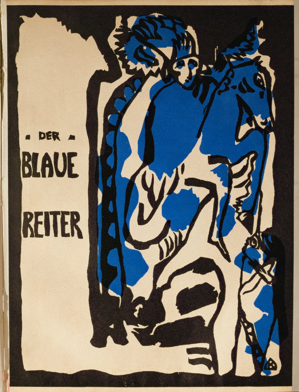 Titelblatt der Zeitschrift "Der Blaue Reiter", Berlin von Wassily Kandinsky