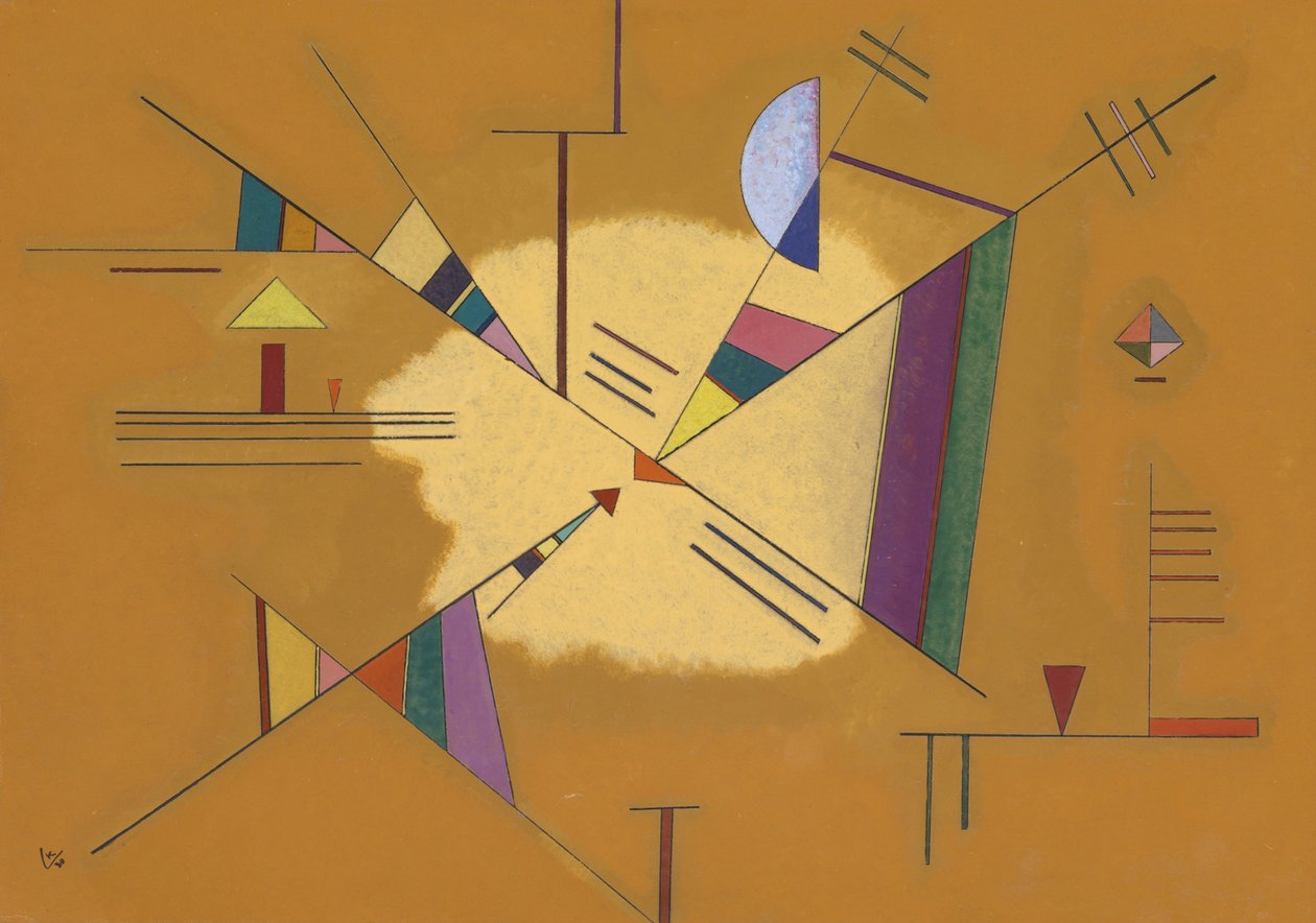 Diagonale von Wassily Kandinsky