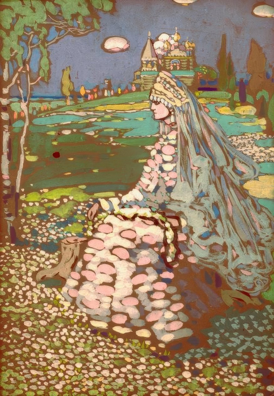Die Braut von Wassily Kandinsky