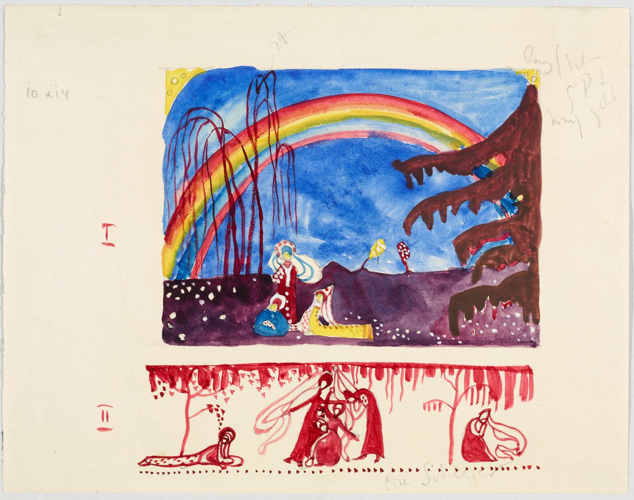 Die Schleier von Wassily Kandinsky