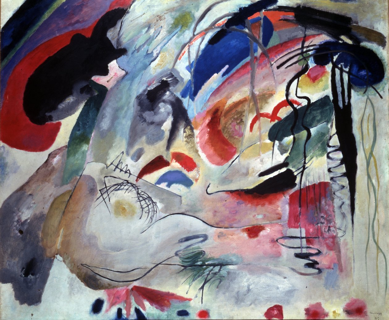Improvisation 34 von Wassily Kandinsky