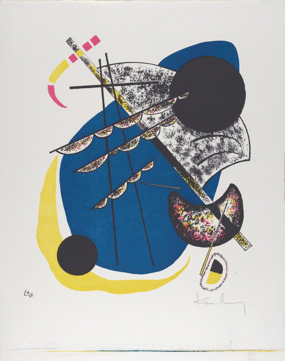 Kleine Welten II, 1922 von Wassily Kandinsky