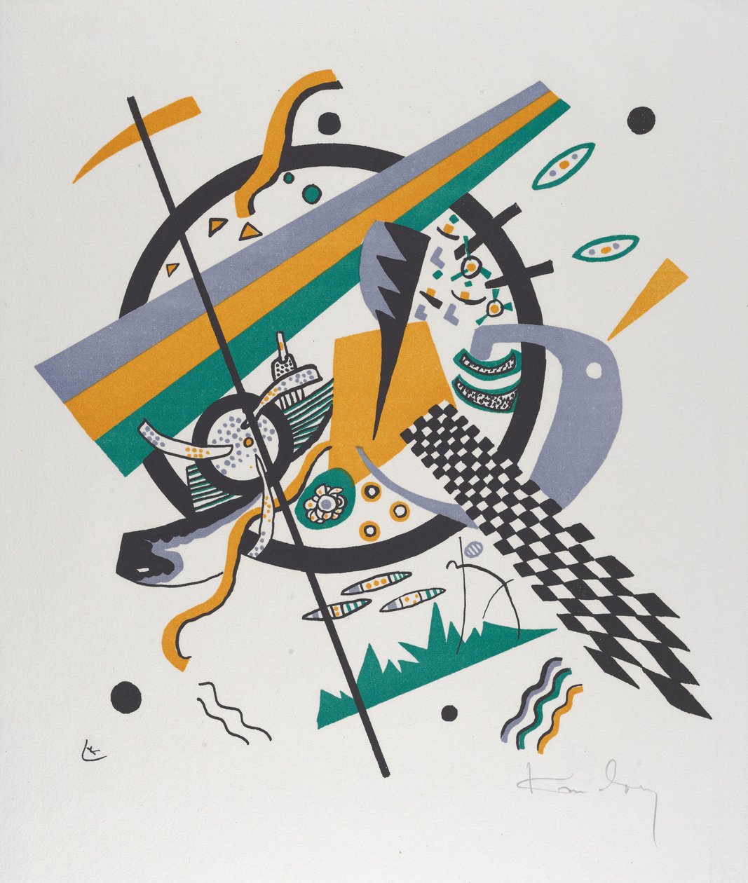 Kleine Welten IV, 1922 von Wassily Kandinsky