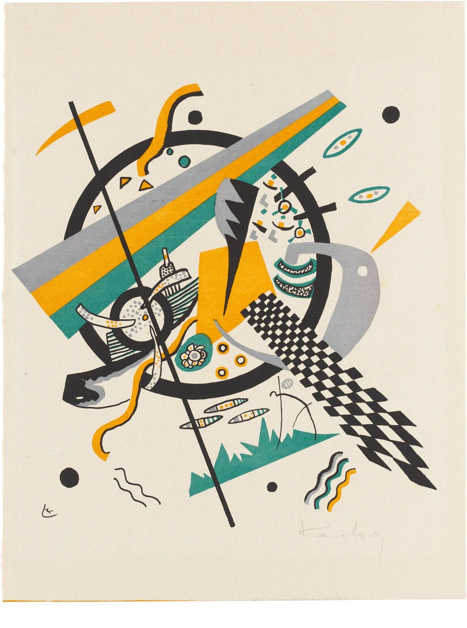Kleine Welten IV von Wassily Kandinsky